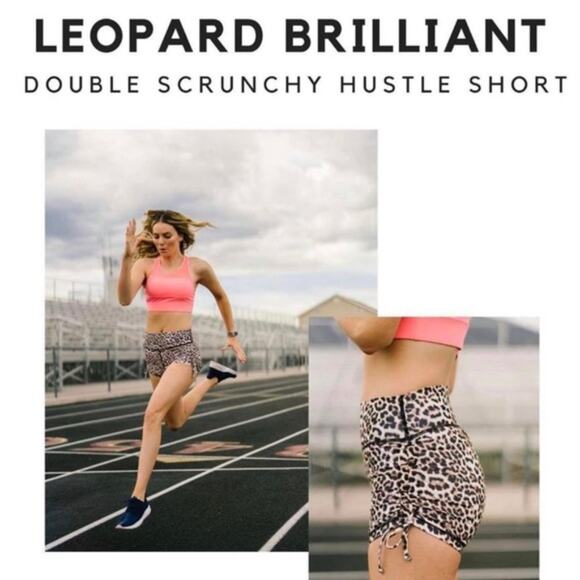 ZYIA Leopard Print Short - Picture 1 of 7